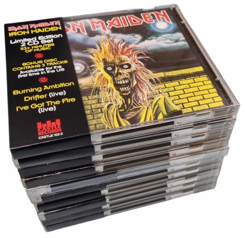 アイアン・メイデン／Castle盤Limited Edition［2CD］×9｜CD